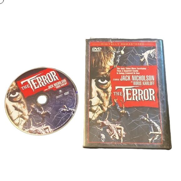 The Terror Digitally Remastered 2003 Movie DVD Starring Jack Nicholson & Boris K - Picture 2 of 5